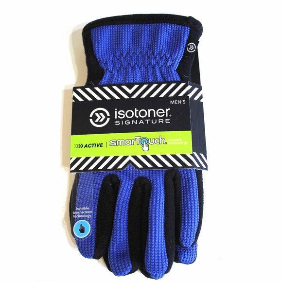 Isotoner Men's Active Gloves Size L - Picture 1 of 3